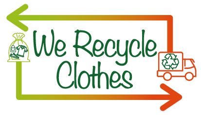 We Recycle Clothes logo